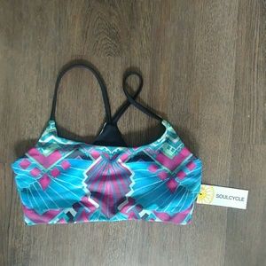 SoulCycle MultiColor Sports Bra - BNWT - S/M